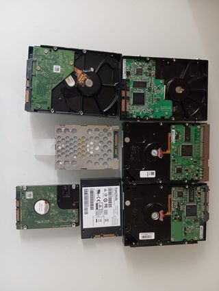 Lote Discos Duros Maxtor, WD, Toshiba, SanDisk