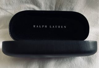 Custodia Occhiali Ralph Lauren Nera Originale