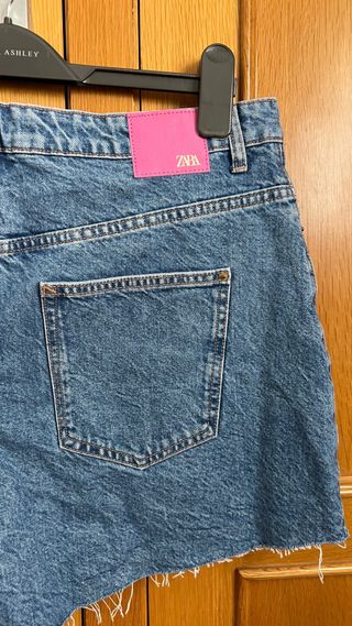 Zara Vaqueros Cortos Mujer