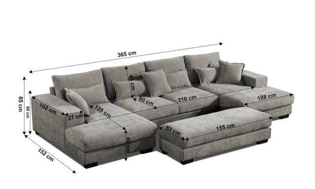 Sofá modular grande barato