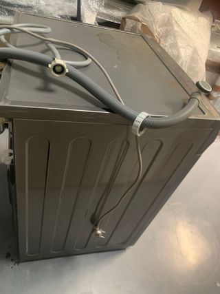 Lavadora 8kg Plateada