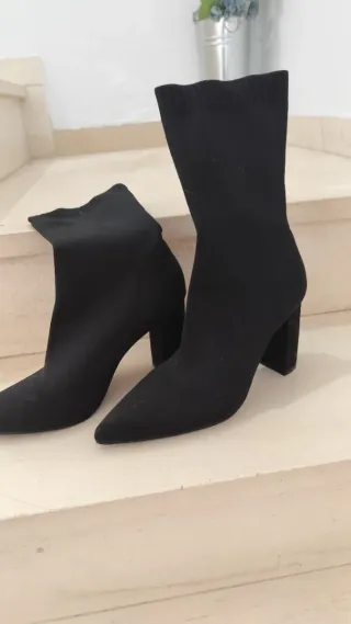 Botas de tacón negras