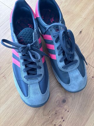 Zapatillas Adidas Talla 45 Gris/Rojo