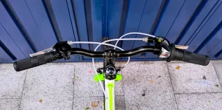 Bicicleta WRC Invader 20 Niños Blanca/Verde