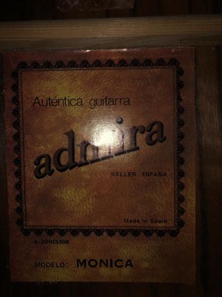 Guitarra Española Admira modelo Monica