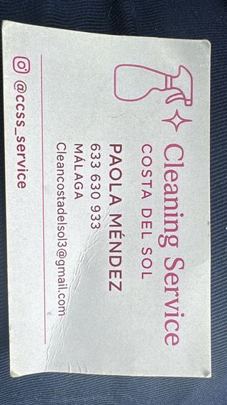 Limpiadora cleaning service.