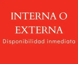 SE OFRECE CUIDADOR INTERNO O EXTERNO