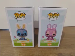 Funko Pop Stitch 1533 & Angel 1534