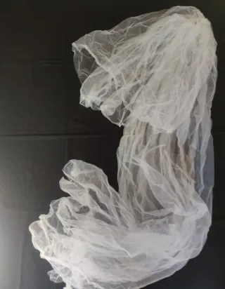 Velo de novia tul extralargo