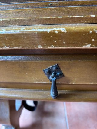 Aparador Castellano Rústico Madera y Metal