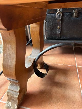 Aparador Castellano Rústico Madera y Metal