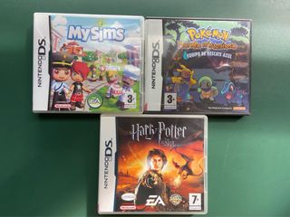 Juegos Nintendo DS: MySims, Pokémon, Harry Potter