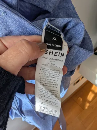 Pantalón Palazzo Azul Claro