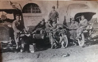 Cartoline antiche storiche militari