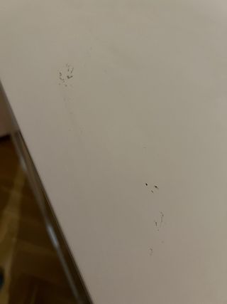 Vitrina Ikea corredera cristal blanco