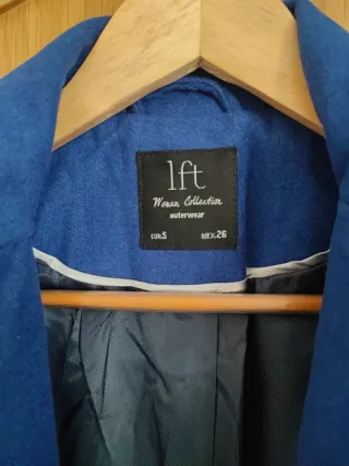 Abrigo azul talla S