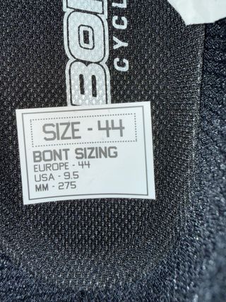 Sapatos Bont Riot Road + BOA Tamanho 44