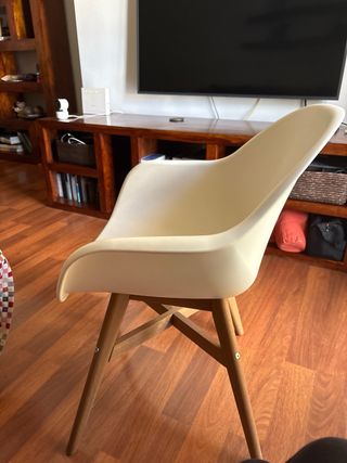 Silla Comedor Blanca Reposabrazos Ikea