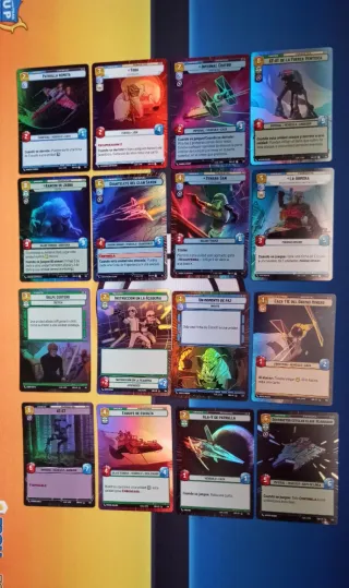 Cartas Hyperfoil Star Wars Unlimited
