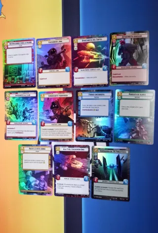 Cartas Hyperfoil Star Wars Unlimited