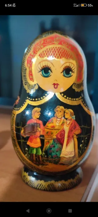 Matrioska Russa Originale istoriata e Firmata