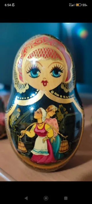 Matrioska Russa Originale istoriata e Firmata