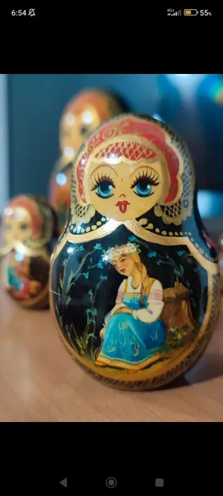 Matrioska Russa Originale istoriata e Firmata