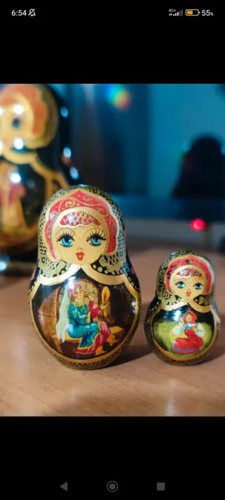 Matrioska Russa Originale istoriata e Firmata