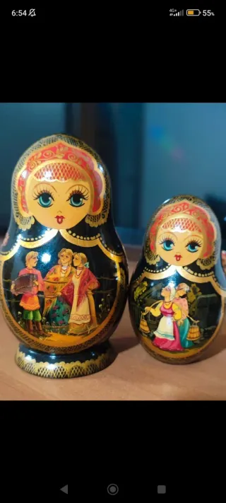 Matrioska Russa Originale istoriata e Firmata