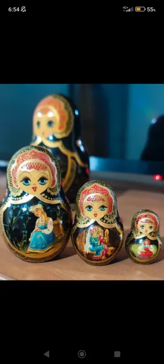 Matrioska Russa Originale istoriata e Firmata