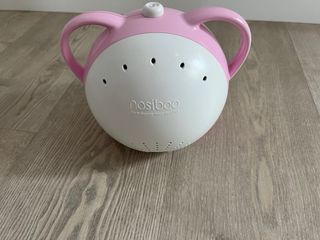 Aspirador Nasal NosiBoo Rosa y Blanco