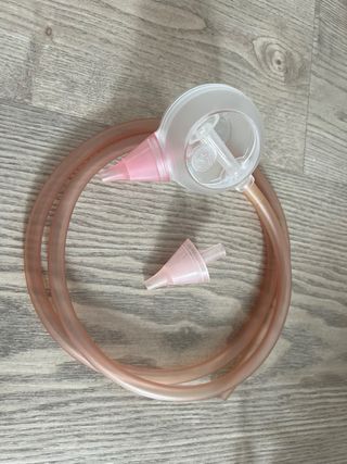 Aspirador Nasal NosiBoo Rosa y Blanco