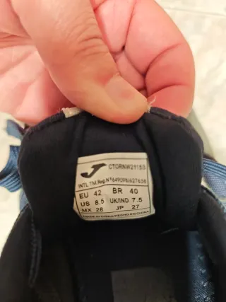 Zapatillas Joma Azul y Verde Oliva