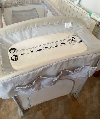 Pack Cuna + Colchón + Cambiador