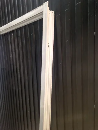 Puerta corredera aluminio 2 hojas