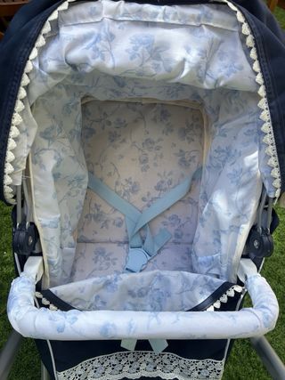 Carrito de muñecas convertible