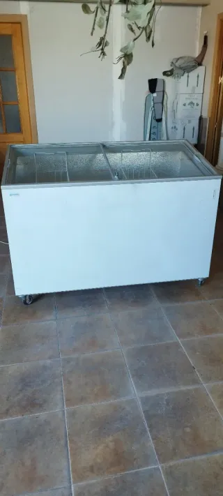 Arcón Congelador Horizontal con Ruedas