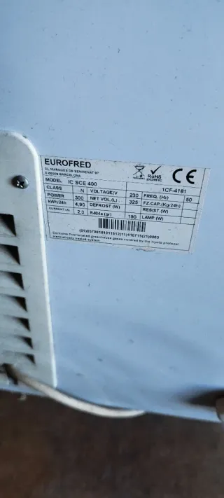 Arcón Congelador Horizontal con Ruedas