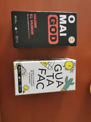 Lote 2 Juegos de Mesa: O MAI GOD y GUA TA FAC