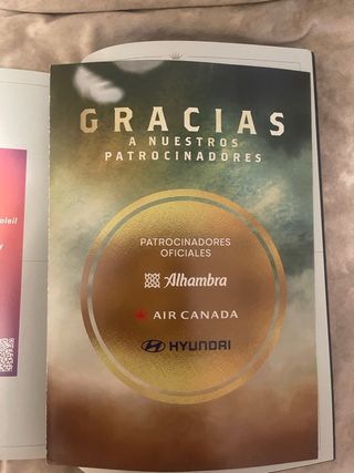 Programa Circo del sol