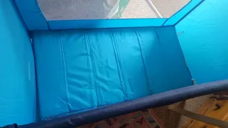 Cuna de viaje Asalvo Baby azul