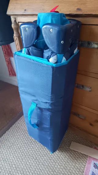 Cuna de viaje Asalvo Baby azul