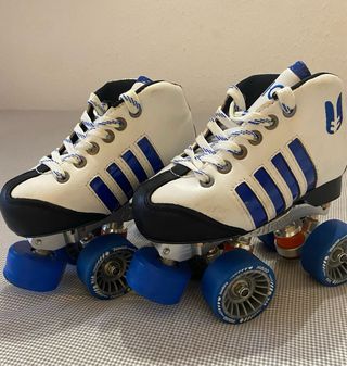 Patines SIOUX Hockey Blancos y Azules