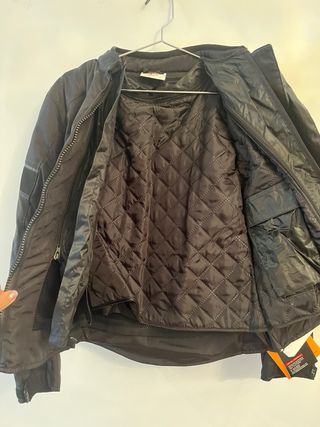 Chaqueta Moto 4 Estaciones Negra talla M