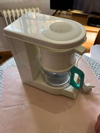 Cafetera Solac Blanca Jarra Cristal