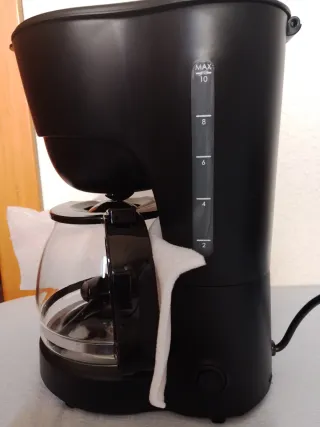 Cafetera WAVES 1.25L Negra