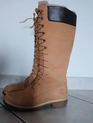 Anfibi Timberland donna beige/marrone