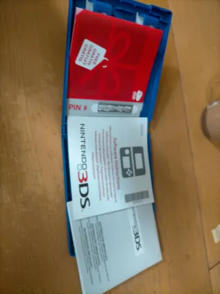 Caja vacía Pokémon Zafiro Alfa 3DS