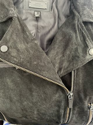 Cazadora Mango Negra