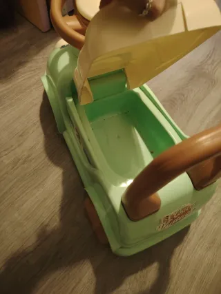 Correpasillos infantil verde y blanco